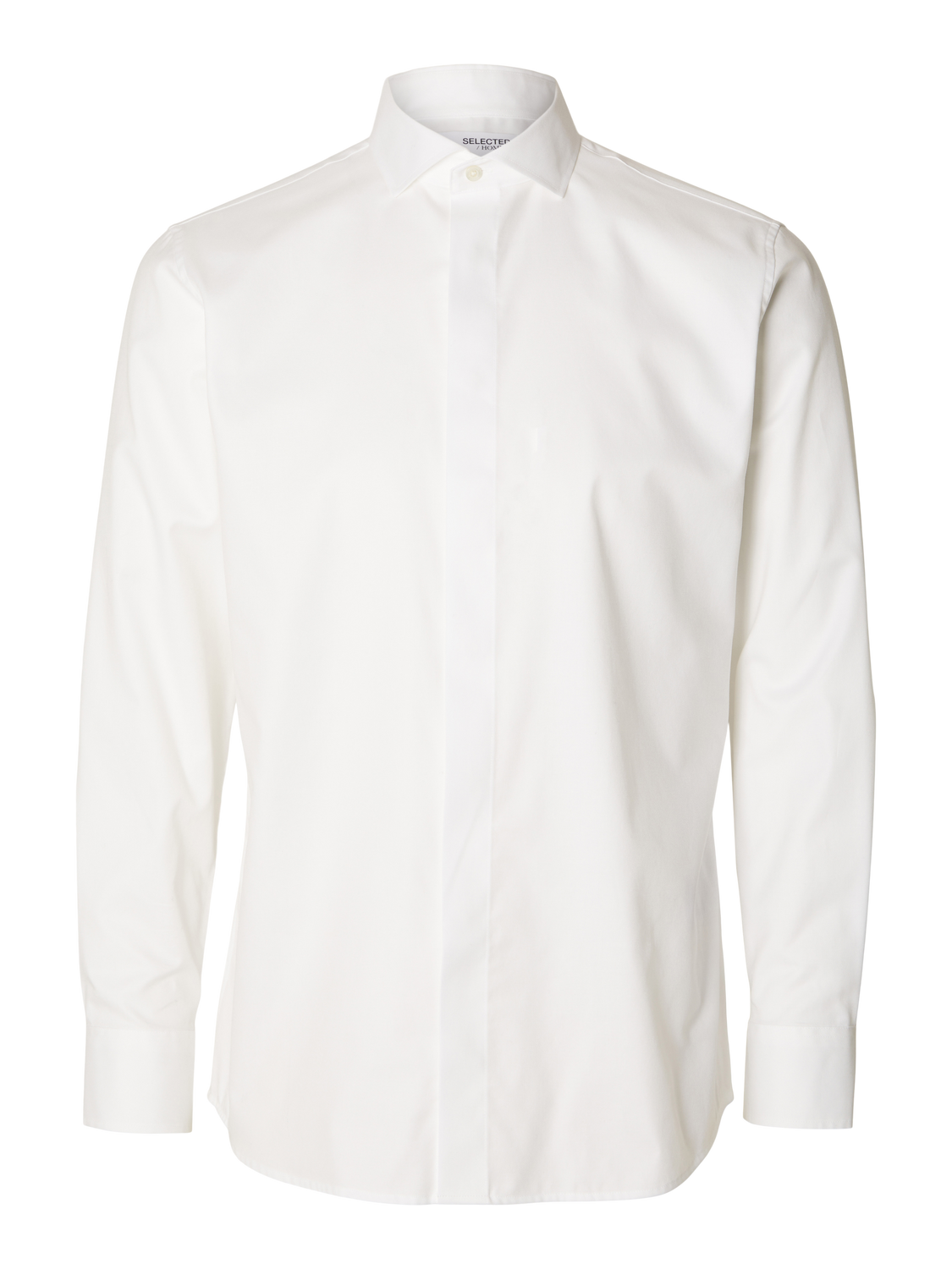 Ethan Slim Tux Skjorte - Hvit/ Bright White